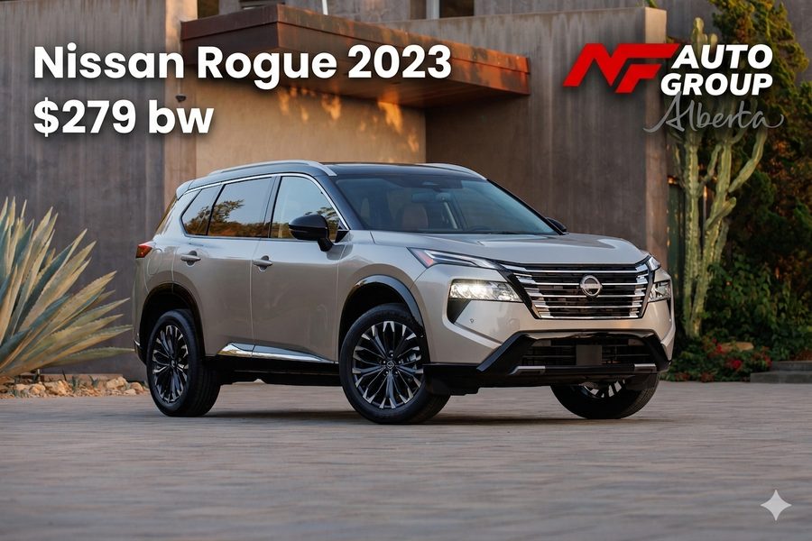 Nissan Rogue 2023, $279 cada 2 semanas